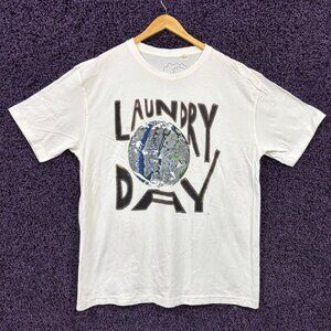 Laundry Day Manhattan Earth Art Pop Rock Band T-Shirt XL